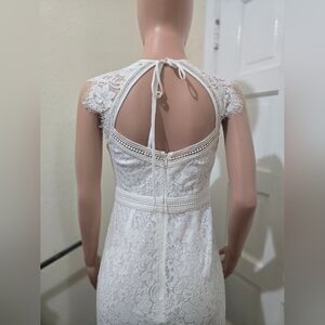 Monsoon Ivory Lace Dress